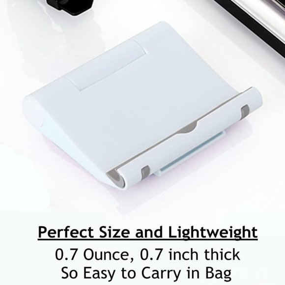 Multi-Angle Foldable Cell Phone Stand for Desk - Picture 7 of 9